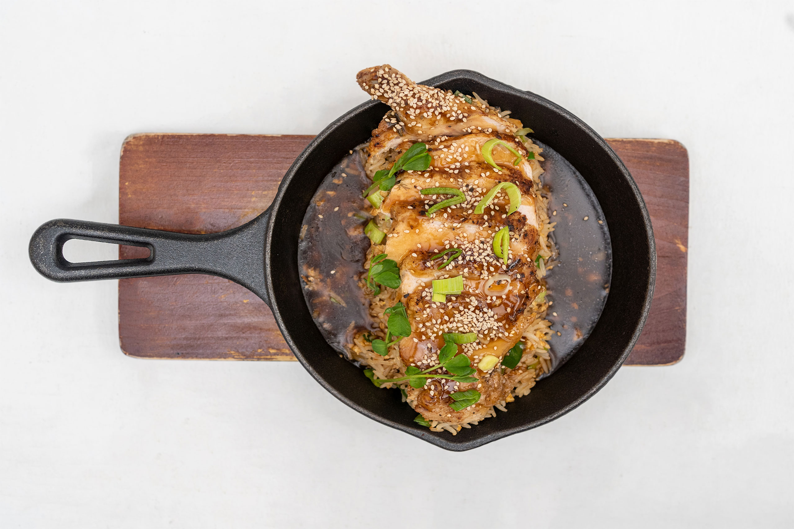 Honey garlic chicken